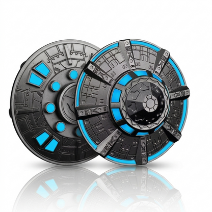 Spinner OVNI fluorescente